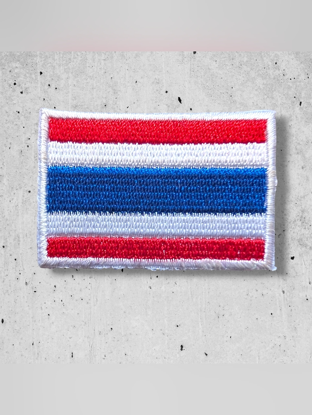 🔥 NWT Rare Thailand Flag Iron On Patch for Vests Biker Jackets